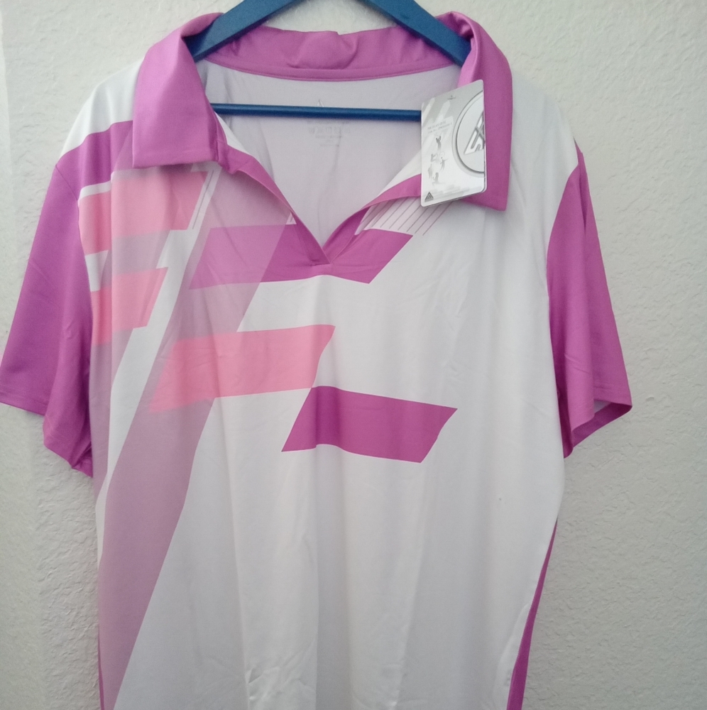 Speed For Run Women's Collared Golf Shirt Size 2XL